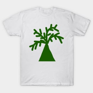 green coconut tree design T-Shirt